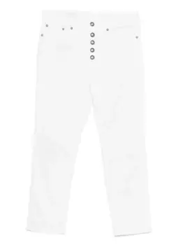 Укороченные брюки DONDUP, белый