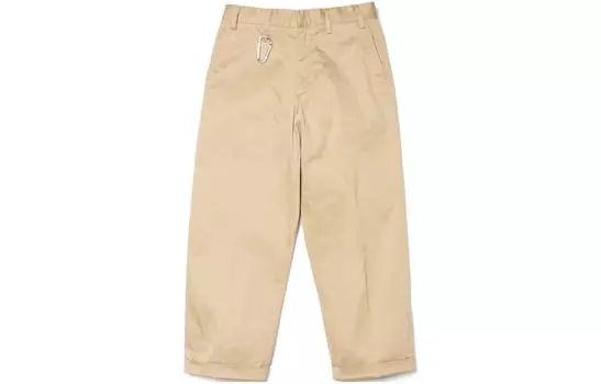 Укороченные брюки HUMAN MADE, белый