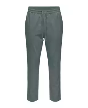 Укороченные брюки из твила Only & Sons, зеленый