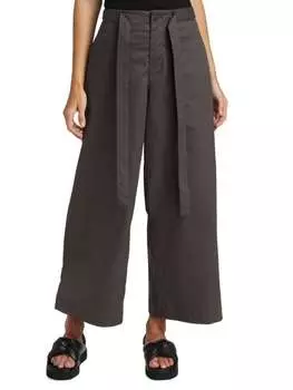 Укороченные брюки карго Deveaux New York Scout, charcoal