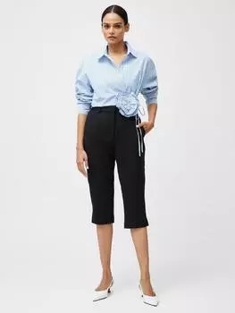 Укороченные брюки карсона French Connection, черный