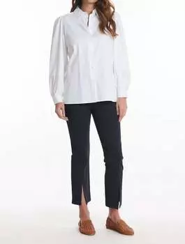 Укороченные брюки Maggie Ponte черного цвета Tyler Boe