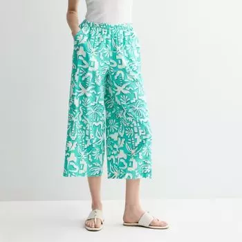 Укороченные брюки Petite Sonoma Goods For Life, цвет aqua teal palm