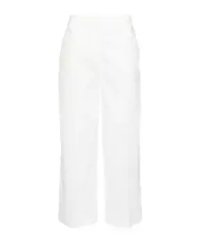 Укороченные брюки Pinko, белый