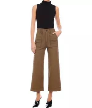 Укороченные брюки Rylee в ломаную клетку Fifteen Twenty, цвет houndstooth