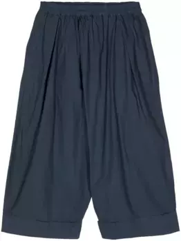 Укороченные брюки с эластичным поясом Toogood, синий