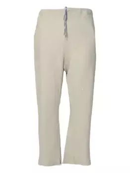 Укороченные брюки с кулиской MAISON MARGIELA, нейтральный