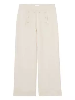 Укороченные брюки с пуговицами Claudie Pierlot, нейтральный