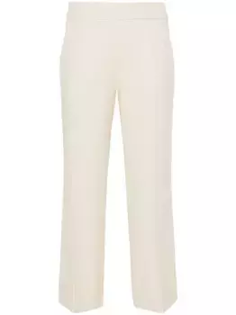 Укороченные брюки с завышенной талией Peserico, нейтральный
