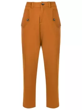 Укороченные брюки с завышенной талией Uma | Raquel Davidowicz, коричневый