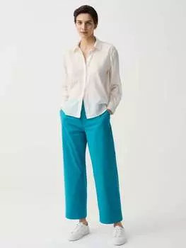 Укороченные брюки широкого кроя Ovs, цвет baby blue
