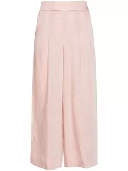 Укороченные брюки широкого кроя Peserico, красный