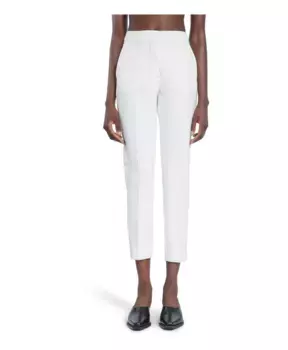 Укороченные брюки скинни с завышенной талией Max Mara, белый