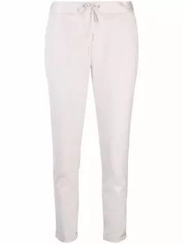 Укороченные брюки со складками Fabiana Filippi, нейтральный цвет