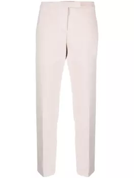 Укороченные брюки со складками Peserico, бежевый