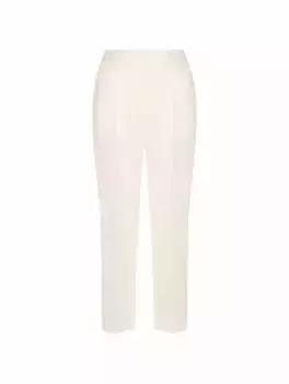 Укороченные брюки со стрелками TOTEME, белый