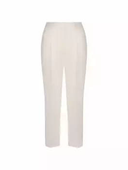 Укороченные брюки со стрелками TOTEME, белый