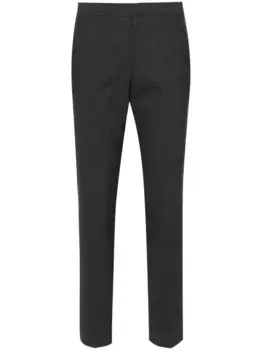 Укороченные брюки строгого кроя Fabiana Filippi, серый