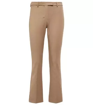 Укороченные брюки Umanita со средней посадкой 'S MAX MARA, коричневый