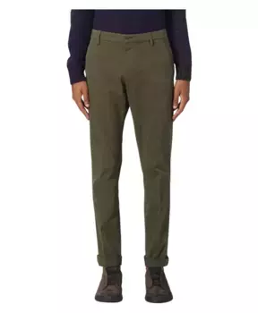 Укороченные брюки узкого кроя Gaubert Dondup, зеленый