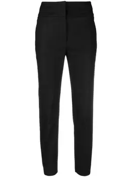 Укороченные брюки узкого кроя Peserico, черный