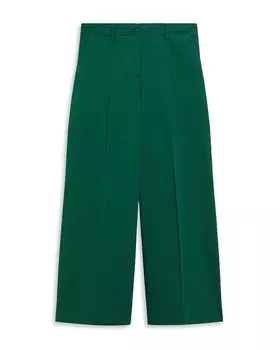 Укороченные брюки Weekend Max Mara Urial, зеленый