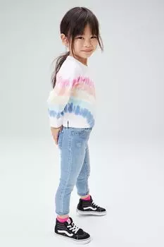 Укороченные джеггинсы Gap, синий