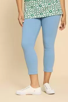 Укороченные джеггинсы Janey White Stuff, синий