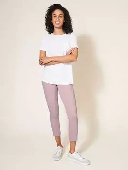 Укороченные джеггинсы White Stuff Janey, пыльно-розовый