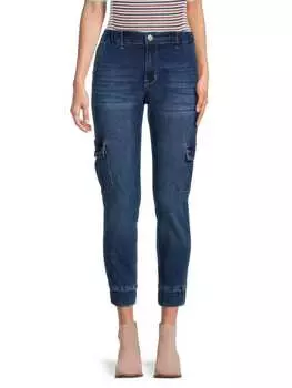 Укороченные джинсовые джоггеры с бакенбардами Copperflash Portland