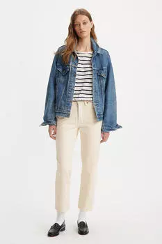 Укороченные джинсы 501 Levi's, белый