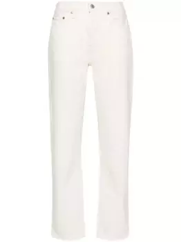 Укороченные джинсы 501 с завышенной талией Levi's, белый