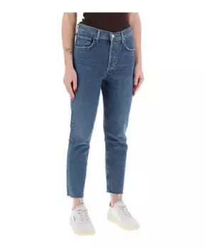 Укороченные джинсы Agolde, синий