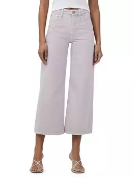 Укороченные джинсы Andi с широкими штанинами Rag & Bone, лаванда