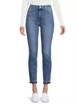 Укороченные джинсы blair с высокой посадкой Hudson Hermione blue
