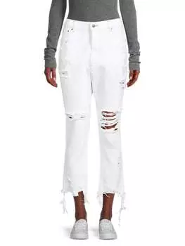 Укороченные джинсы-бойфренды SER. O. YA со средней посадкой Omar Drop, arizona