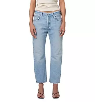 Укороченные джинсы-бойфренды Winslow High Rise в цвете Blaire Citizens of Humanity, синий