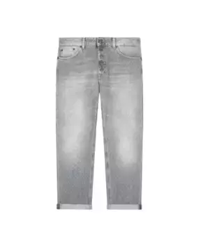 Укороченные джинсы Dondup, серый