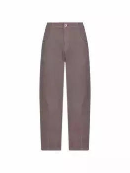 Укороченные джинсы Eleventy, розовый