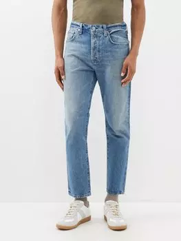 Укороченные джинсы finn скинни Citizens Of Humanity, синий