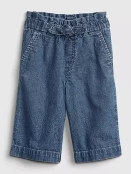 Укороченные джинсы Gap, синий