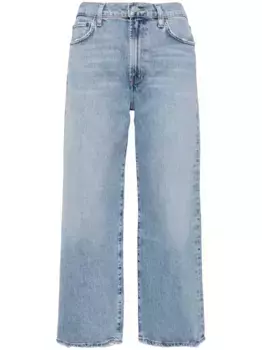 Укороченные джинсы Harper средней посадки AGOLDE, синий