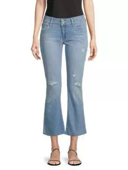 Укороченные джинсы Hudson Collin Boot-Cut, голубой