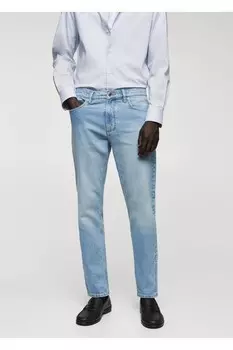 Укороченные джинсы I Model Tapered Mango, синий