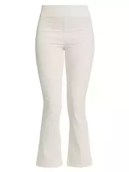 Укороченные джинсы In My Feelings со средней посадкой и сапогами Free People, цвет seasalt