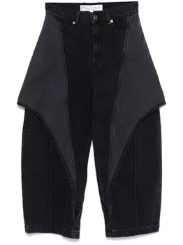 Укороченные джинсы JW Anderson, серый