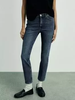 Укороченные джинсы клаудии Mango, синий