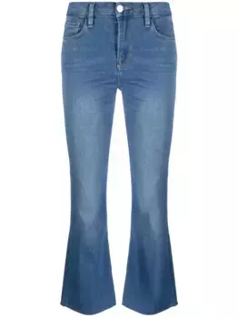Укороченные джинсы Le Crop Mini Boot FRAME, синий