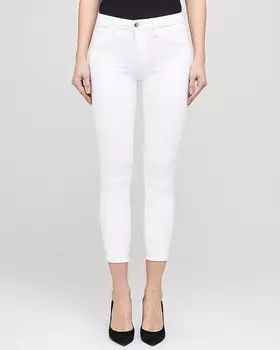 Укороченные джинсы Margot в цвете Блан L'AGENCE