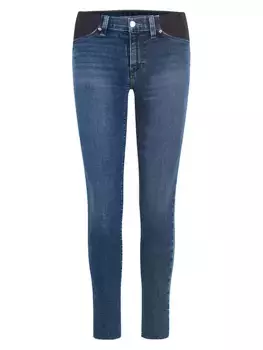Укороченные джинсы Nico Super Skinny для беременных Hudson Jeans, цвет lotus